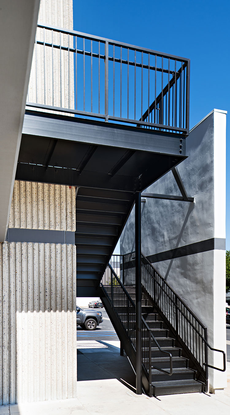Exterior Office Stairs